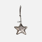 Llavero tirsa de cuero para mujer - Bronce
