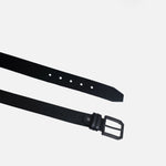 Correa marcus de cuero para hombre - Negro