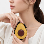 Monedero aguacate de cuero para mujer - Verde
