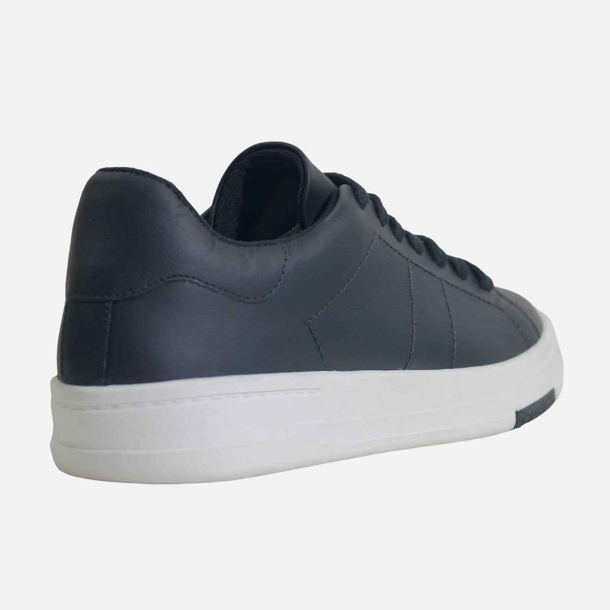Tenis mery de cuero para hombre - Negro