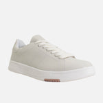 Tenis alen de cuero para hombre - Gris