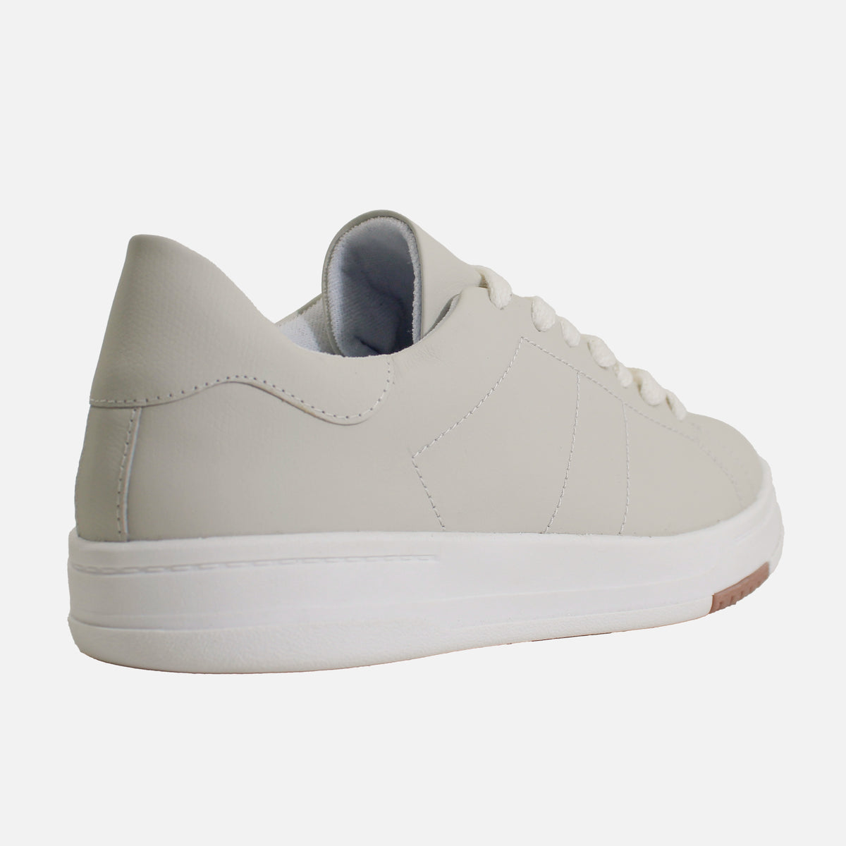 Tenis alen de cuero para hombre - Gris