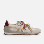 Tenis Cocora de cuero para mujer - Rojo