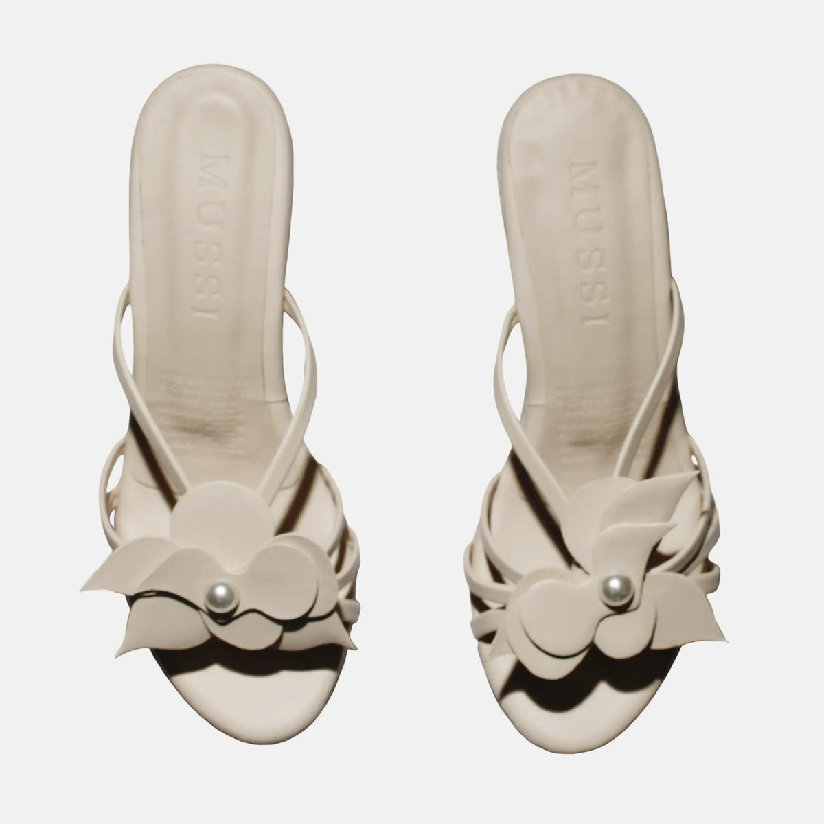 Sandalia plataforma ailin de sintético para mujer - Beige