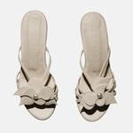 Sandalia plataforma ailin de sintético para mujer - Beige