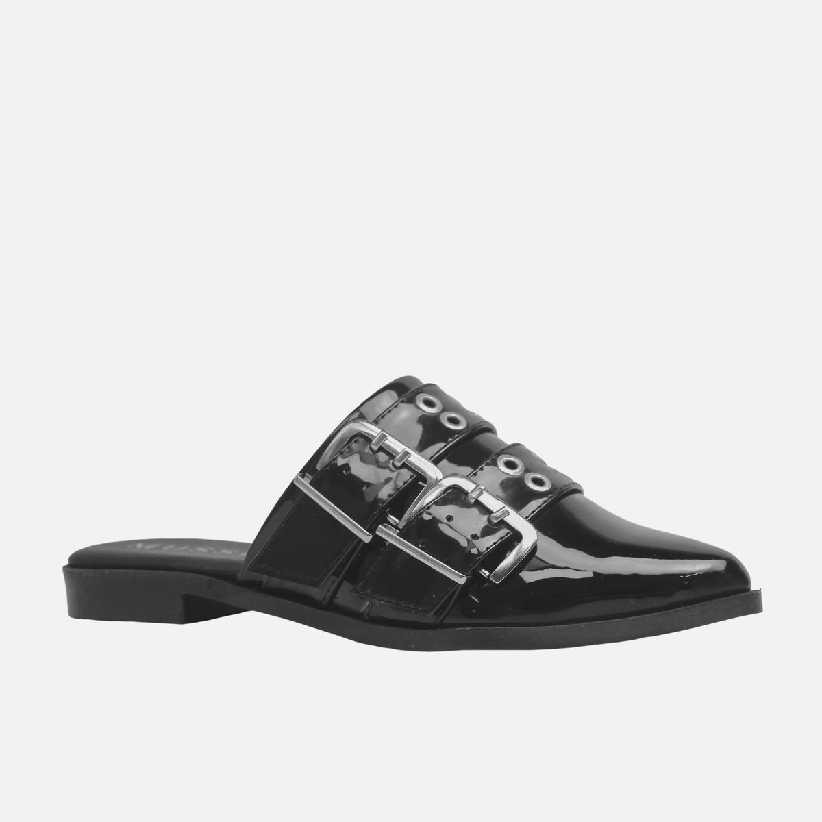 Zueco plano eva de sintético para mujer - Negro