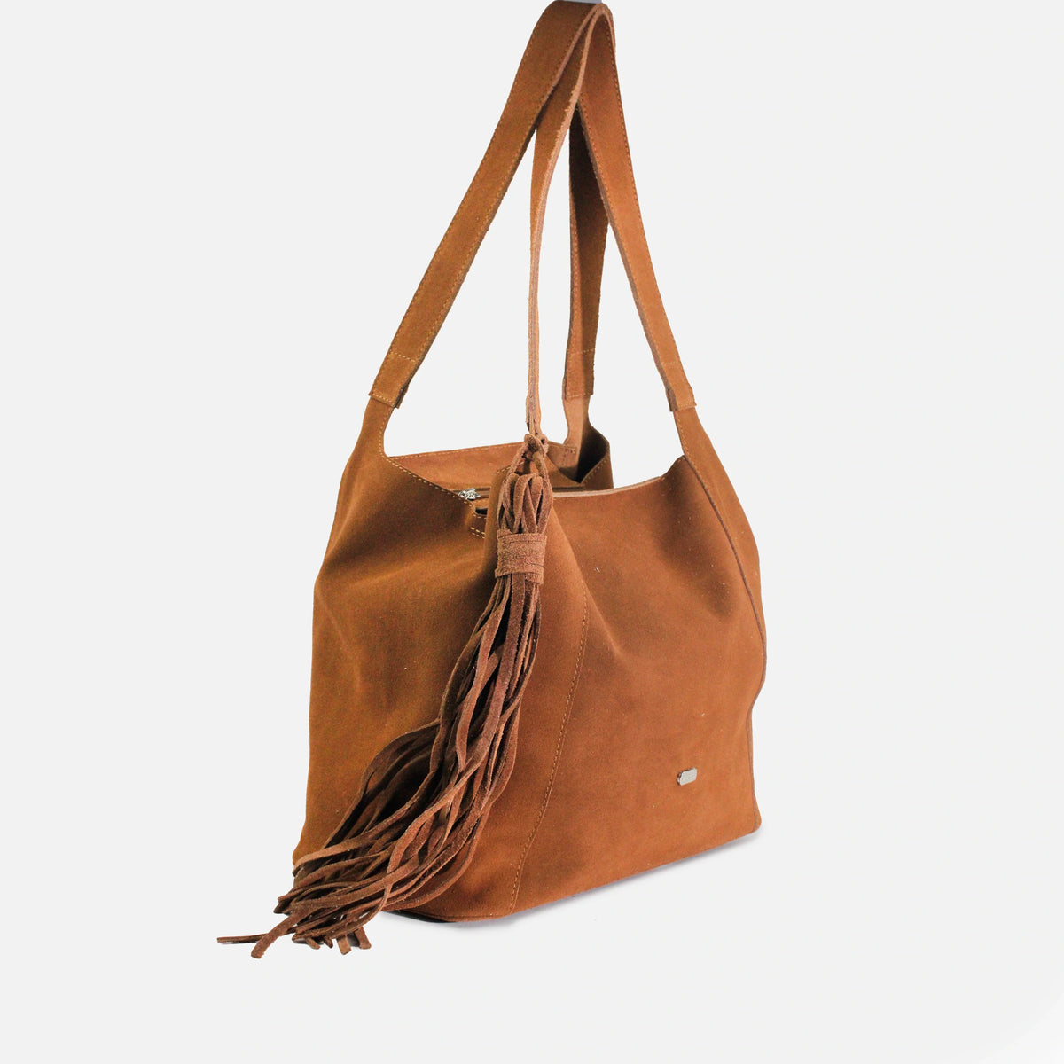 Cartera navajo de cuero para mujer - Miel