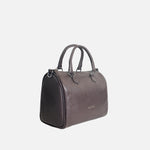 Cartera leira de cuero para mujer - Café