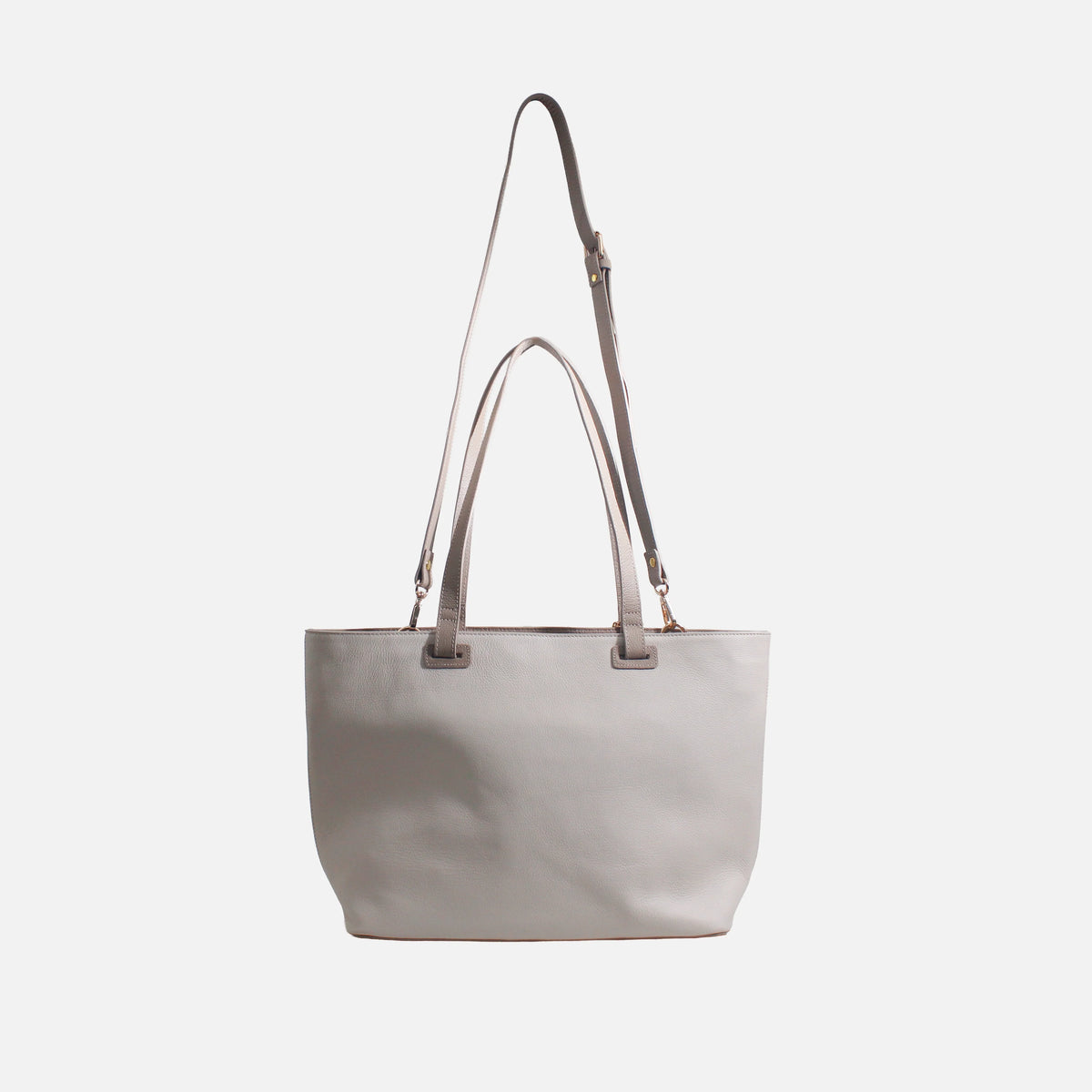Cartera elara de cuero para mujer - Hueso