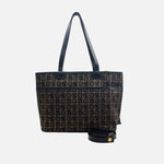 Cartera elara de cuero para mujer - Negro