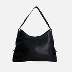 Cartera aurel de cuero para mujer - Negro