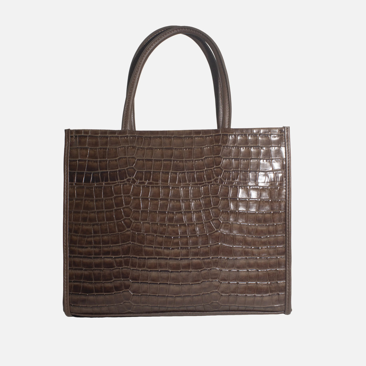 Cartera gael de cuero para mujer - Café