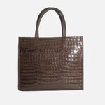 Cartera gael de cuero para mujer - Café