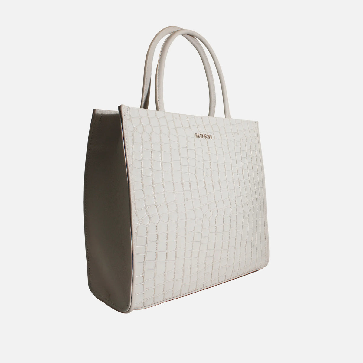 Cartera gael de cuero para mujer - Hueso