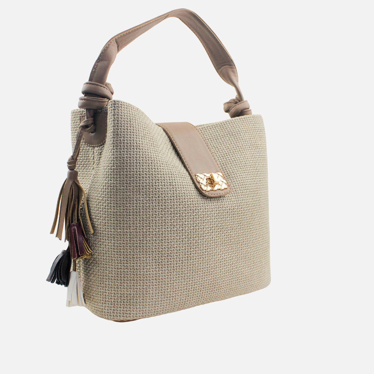 Cartera saira de sintético para mujer - Nude