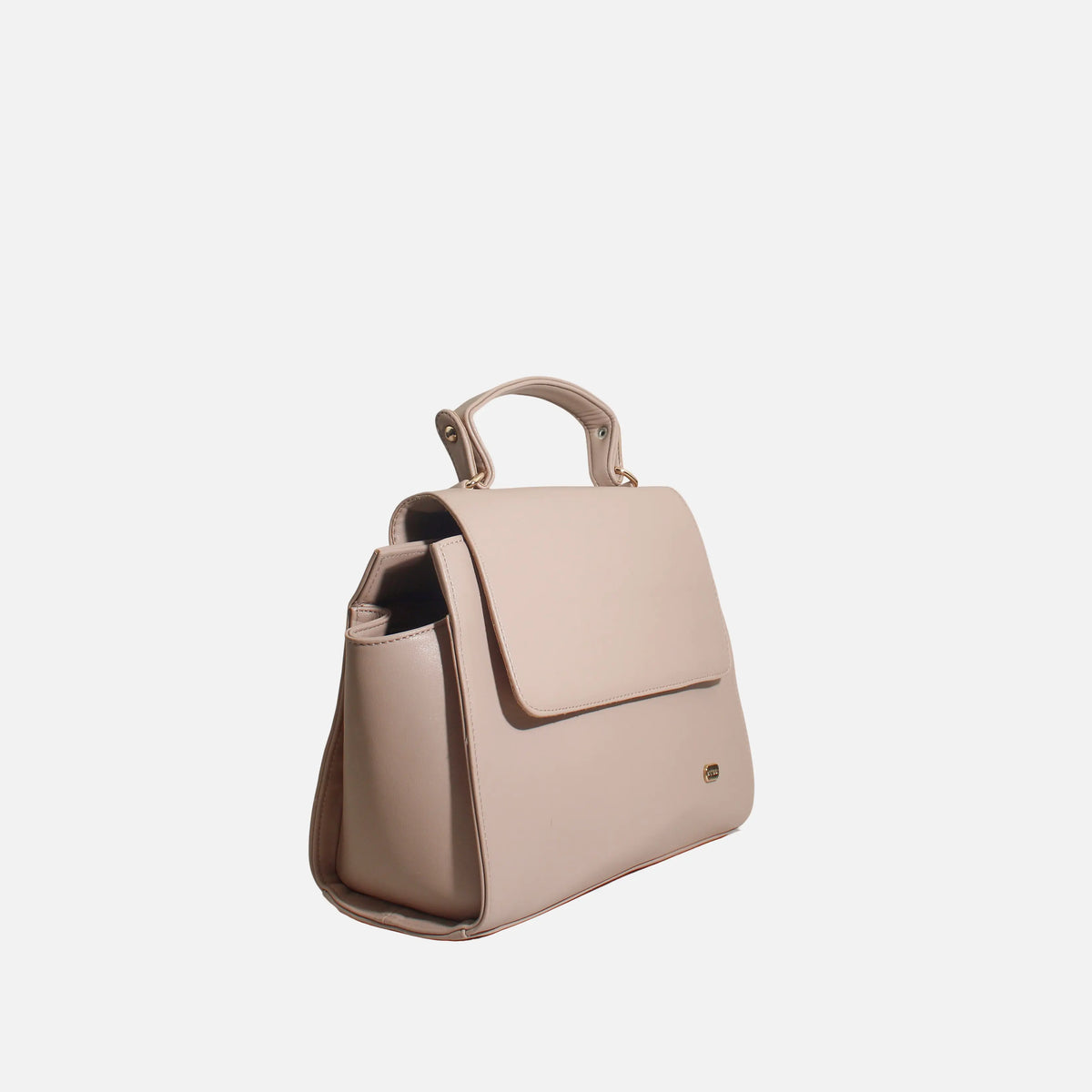 Cartera danira de sintético para mujer - Beige