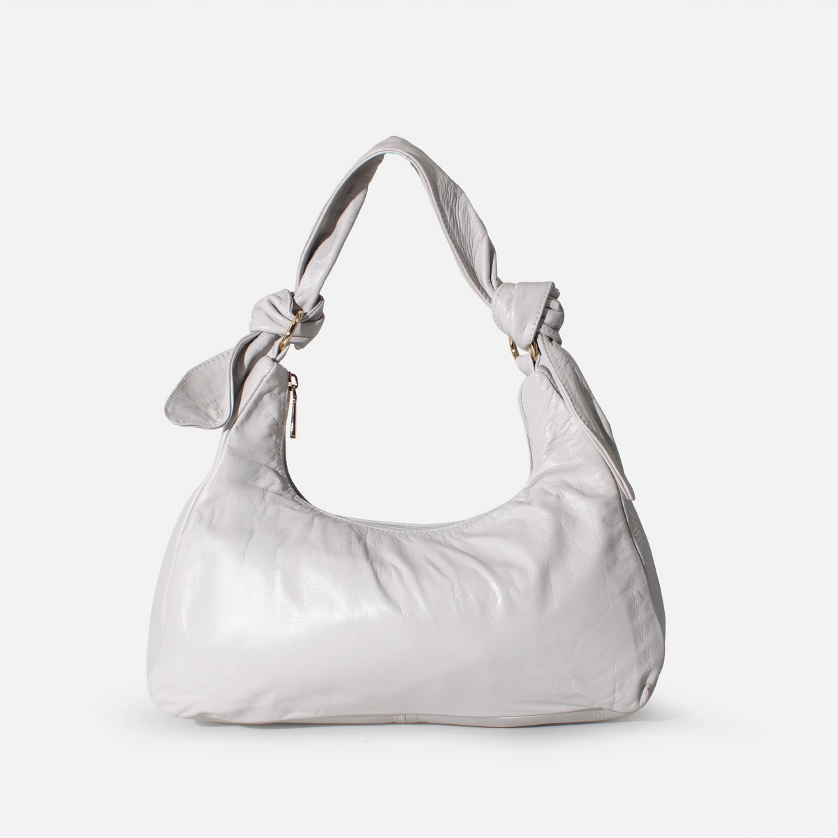 Cartera ceres de cuero para mujer - Hueso