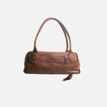 Cartera darelis de cuero para mujer - Miel
