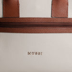 Cartera estrella de cuero para mujer - Miel