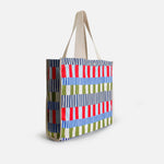 Cartera zenithe de textil para mujer - Rojo