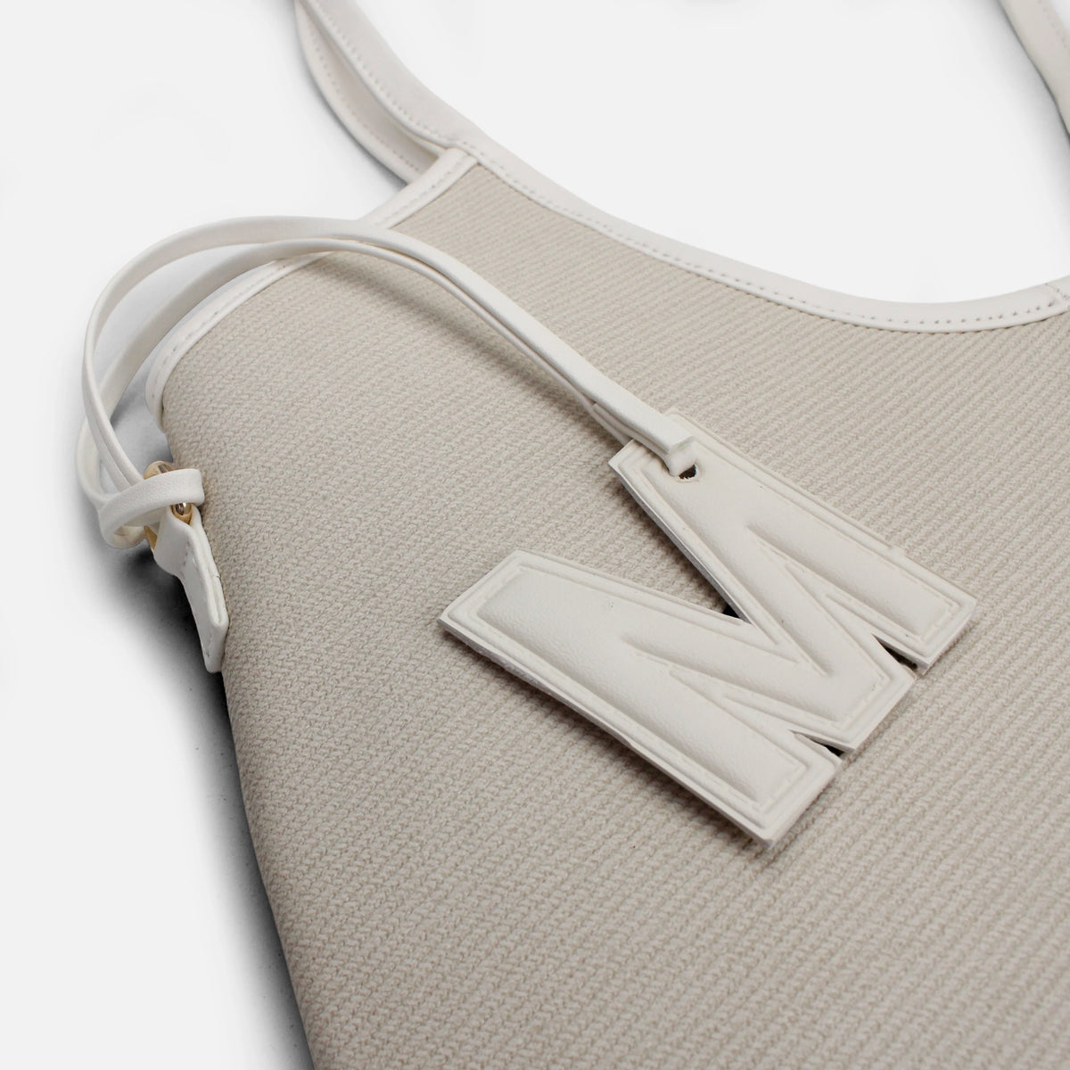 Cartera rosalia de sintético para mujer - Hueso