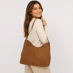 Cartera levantis de sintético para mujer - Miel