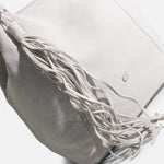 Cartera grosella de sintético para mujer - Hueso
