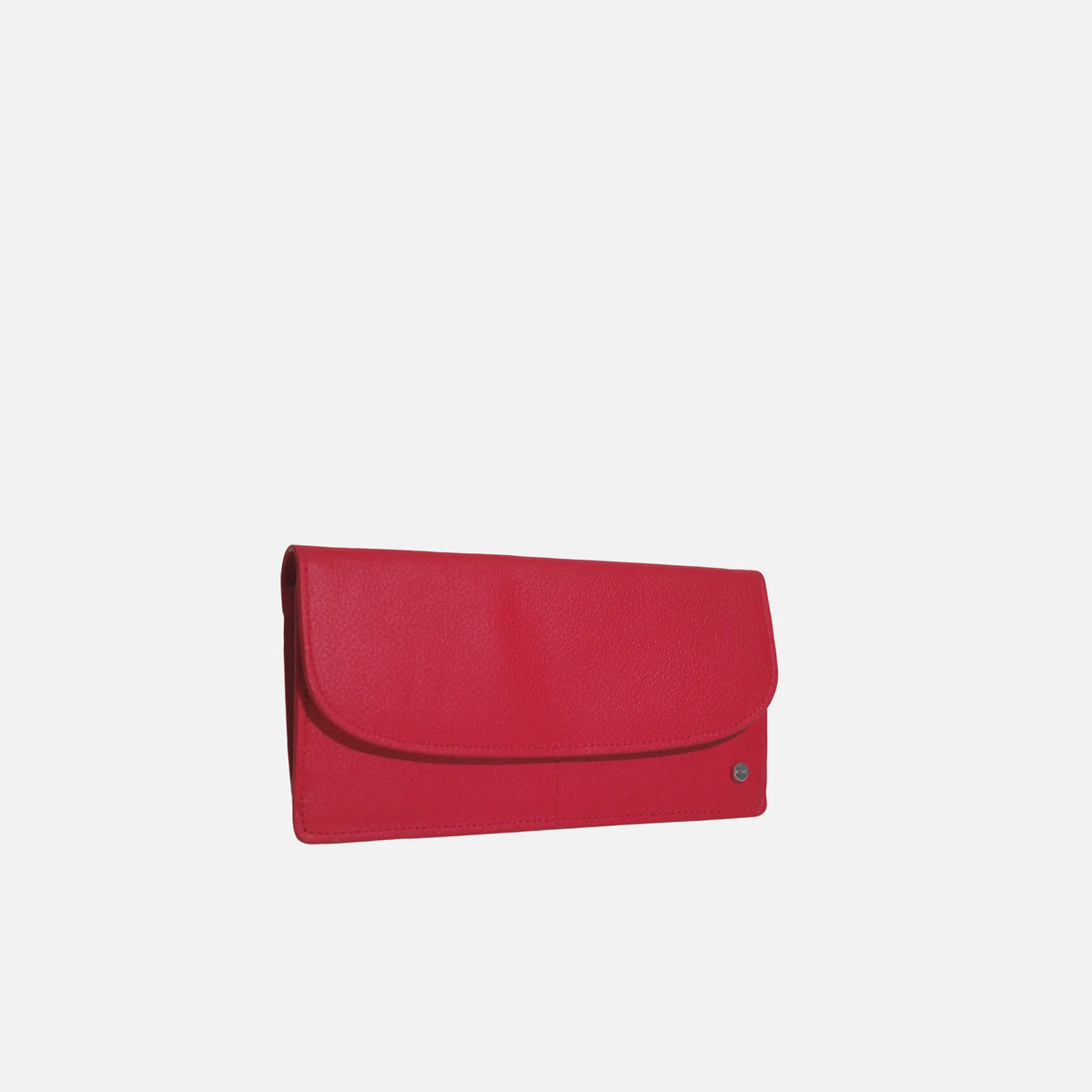 Billetera nola de cuero para mujer - Rojo