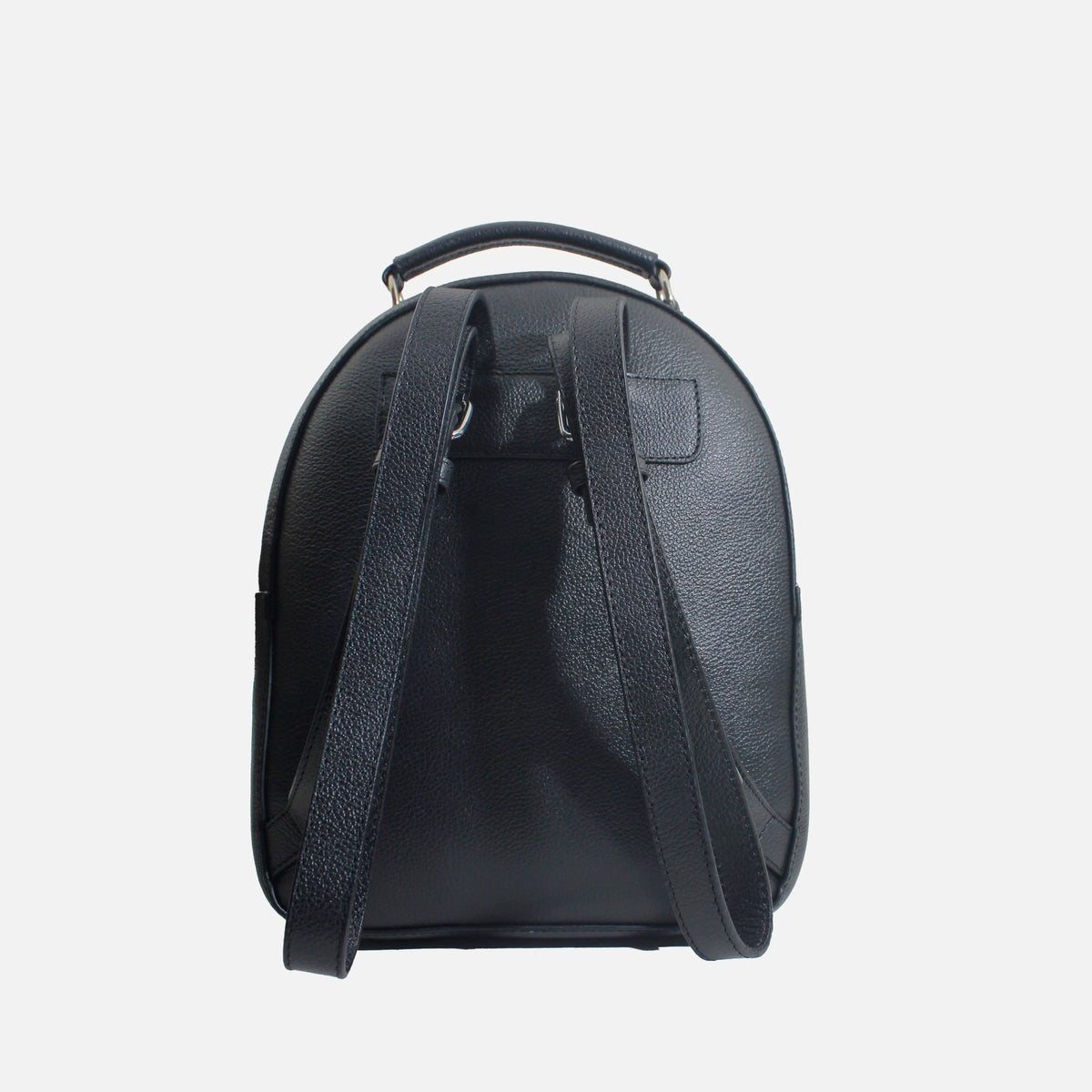 Morral ashley de cuero para mujer - Negro