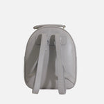 Morral ashley de cuero para mujer - Gris