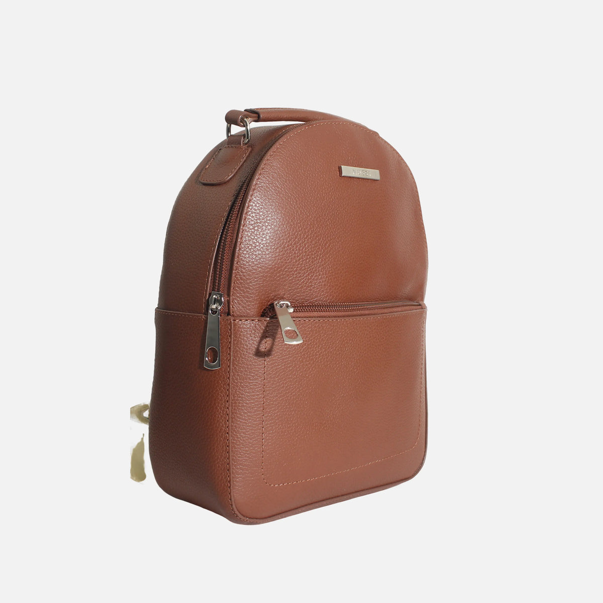 Morral ashley de cuero para mujer - Miel
