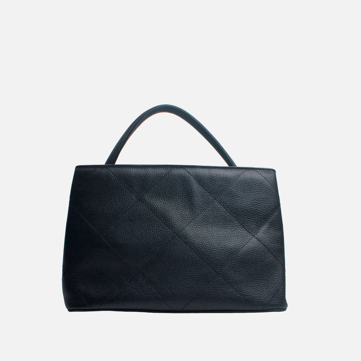 Cartera damaris de cuero para mujer - Negro