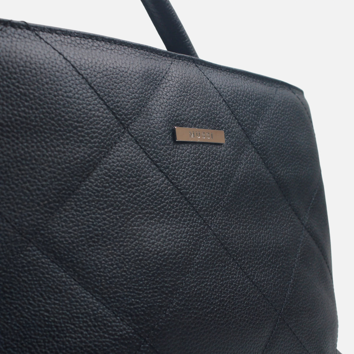 Cartera damaris de cuero para mujer - Negro