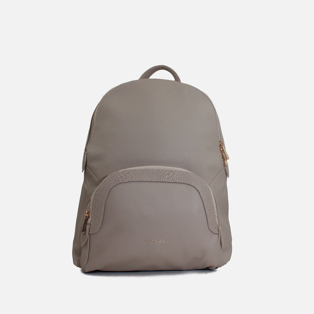 Morral celina de cuero para mujer - Taupe