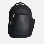 Morral eira de cuero para hombre - Negro