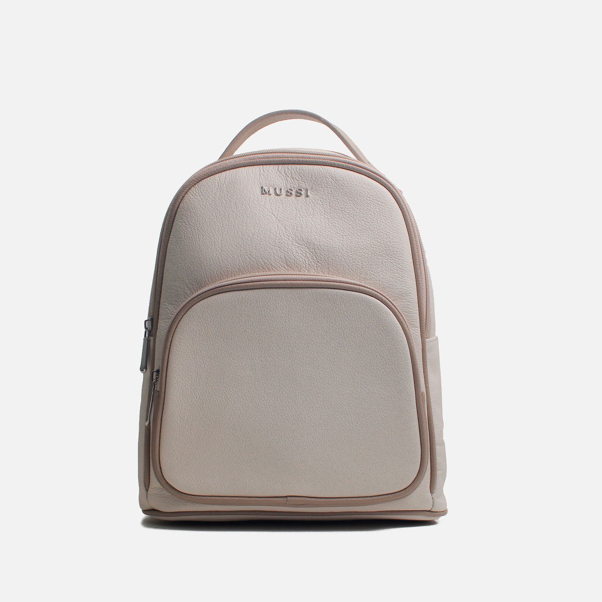 Morral olira de cuero para mujer - Hueso