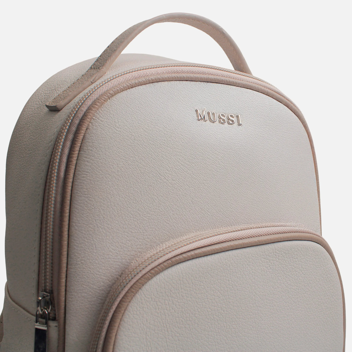 Morral olira de cuero para mujer - Hueso