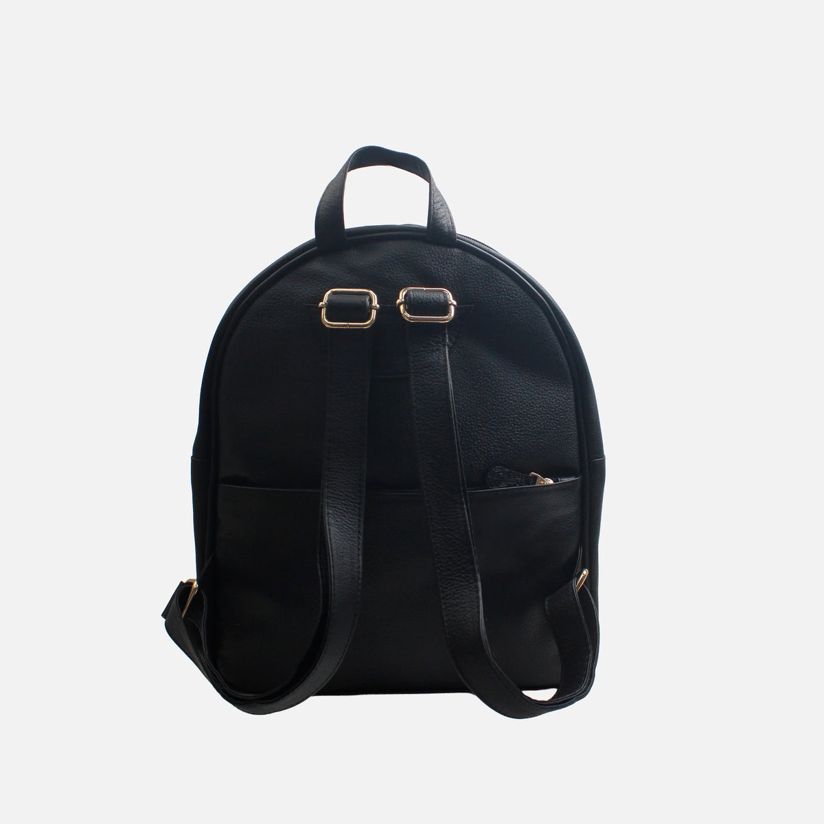 Morral valeria de cuero para mujer - Negro