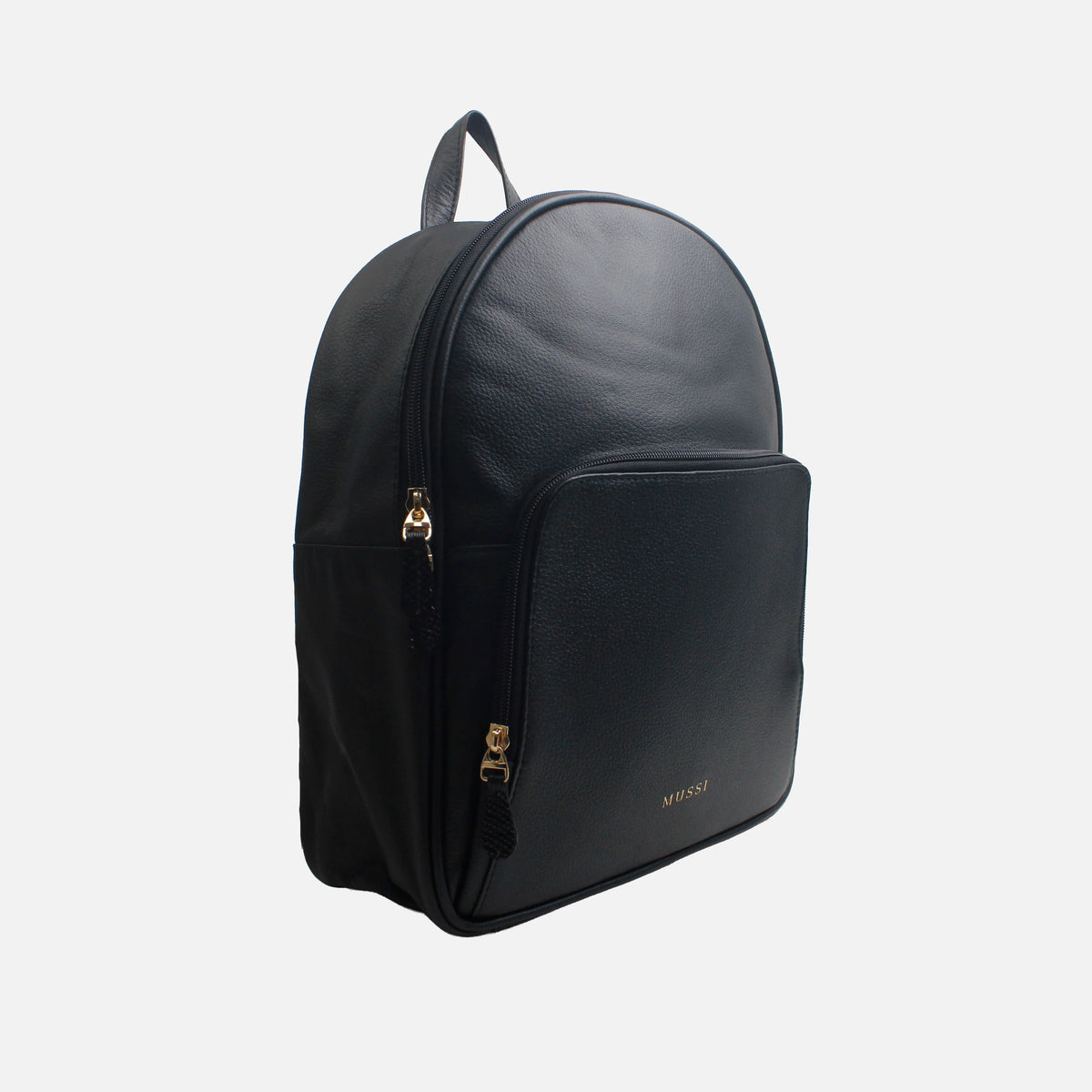 Morral valeria de cuero para mujer - Negro