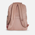 Morral narcisa de cuero para mujer - Nude