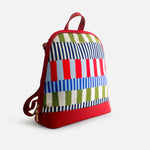 Morral adriala de textil para mujer - Rojo
