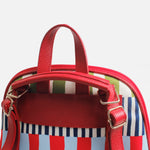 Morral adriala de textil para mujer - Rojo