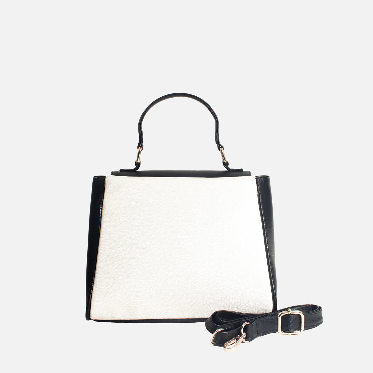 Cartera coco de sintético para mujer - Hueso