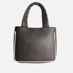 Cartera cora de sintético para mujer - Café