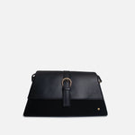 Cartera fara de sintético para mujer - Negro