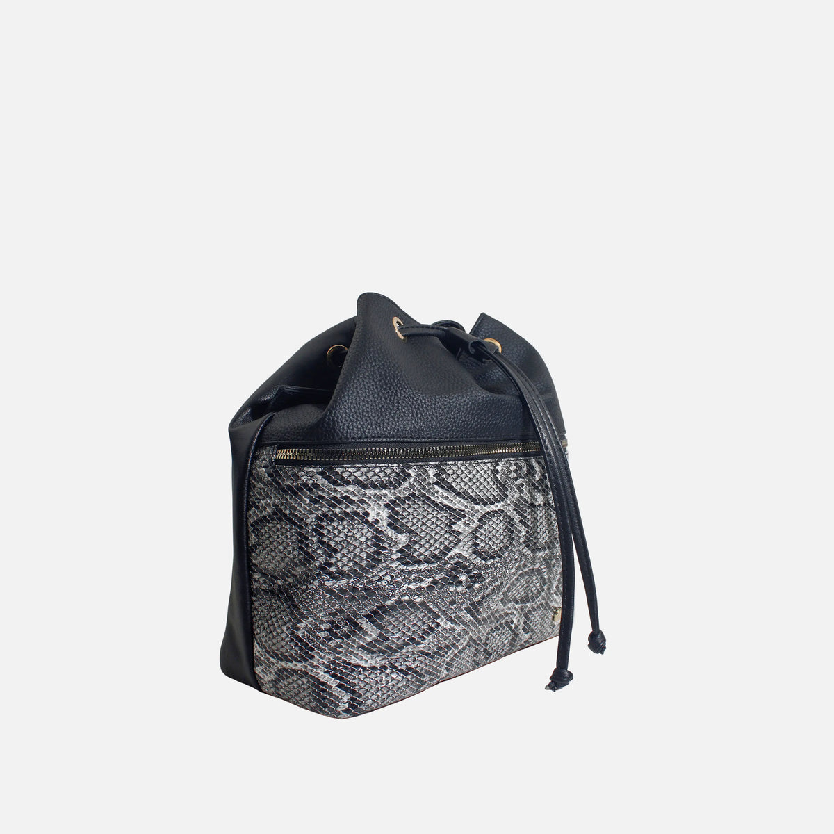 Cartera iria de sintético para mujer - Negro