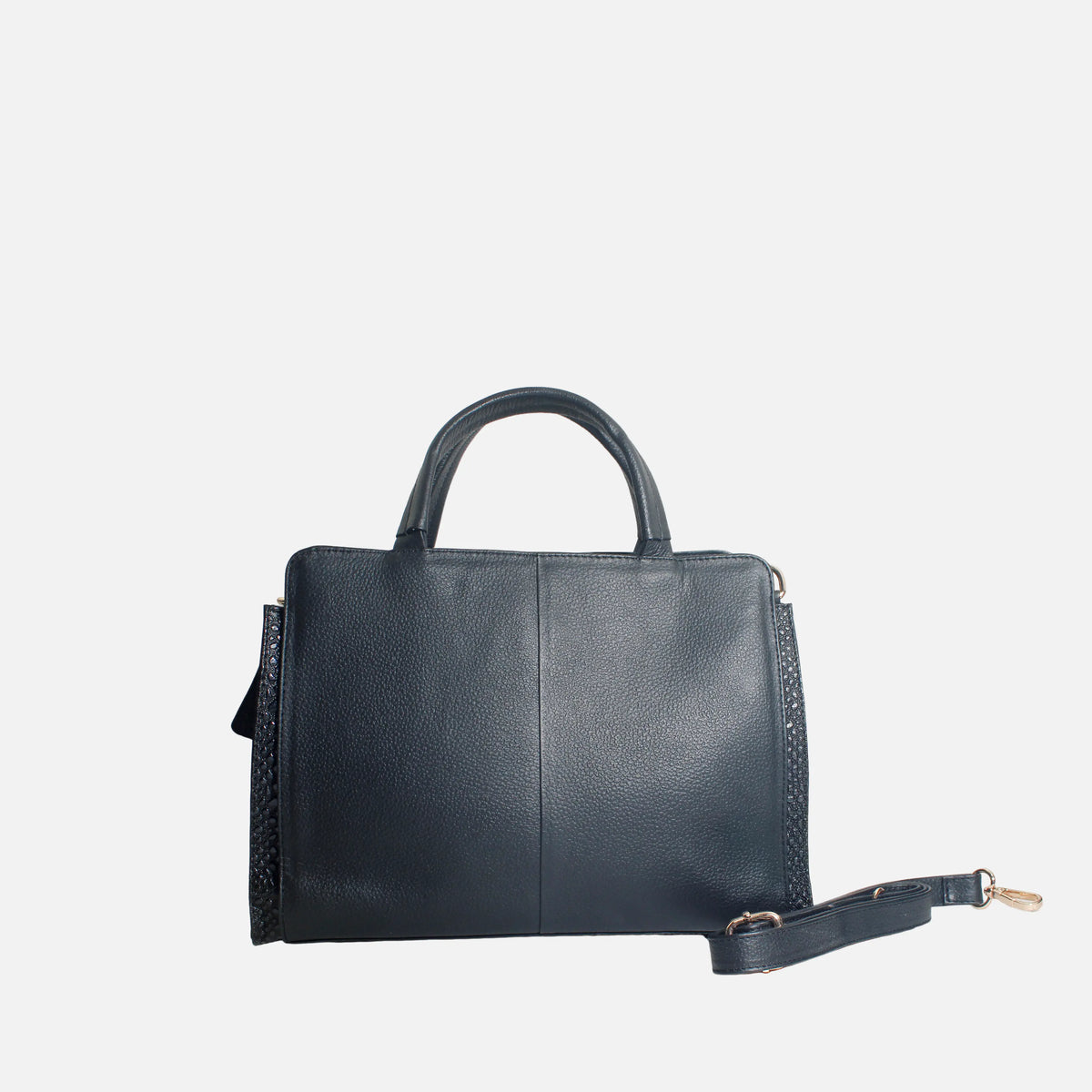 Baul orian de sintético para mujer - Negro