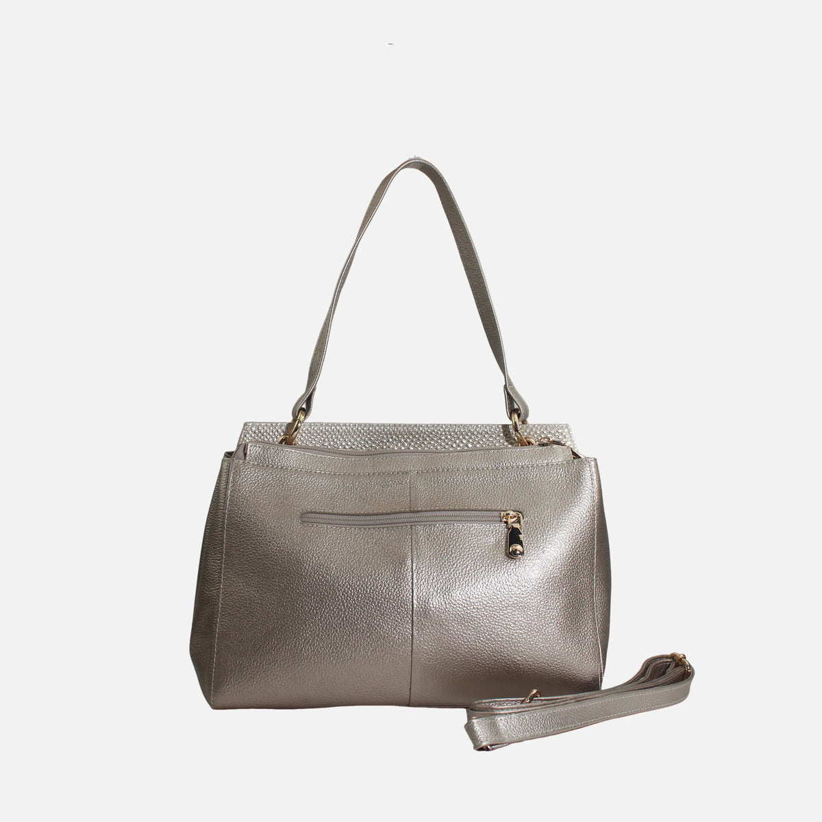 Cartera odalys de sintético para mujer - Oro