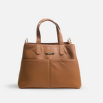 Cartera elvia de sintético para mujer - Almendra