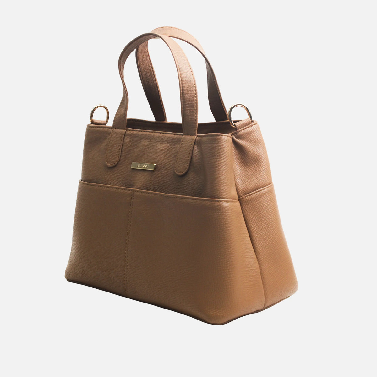 Cartera elvia de sintético para mujer - Almendra